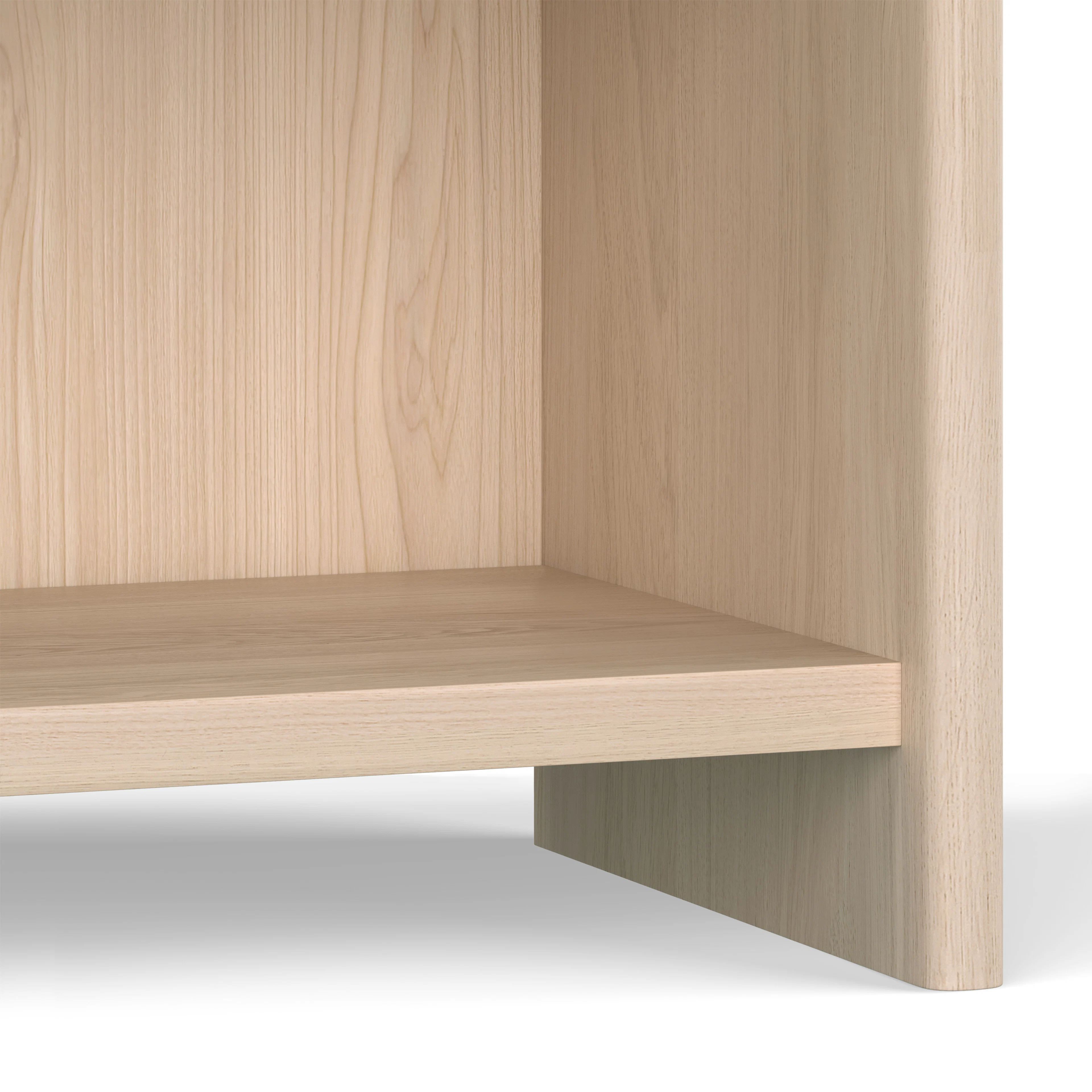 Faydra 34.5" Natural Ash Bookcase - Stylish Storage