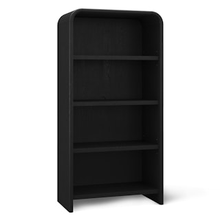Faydra 34.5" Bookcase - Black
