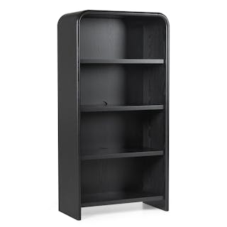 Faydra 34.5" Bookcase - Black