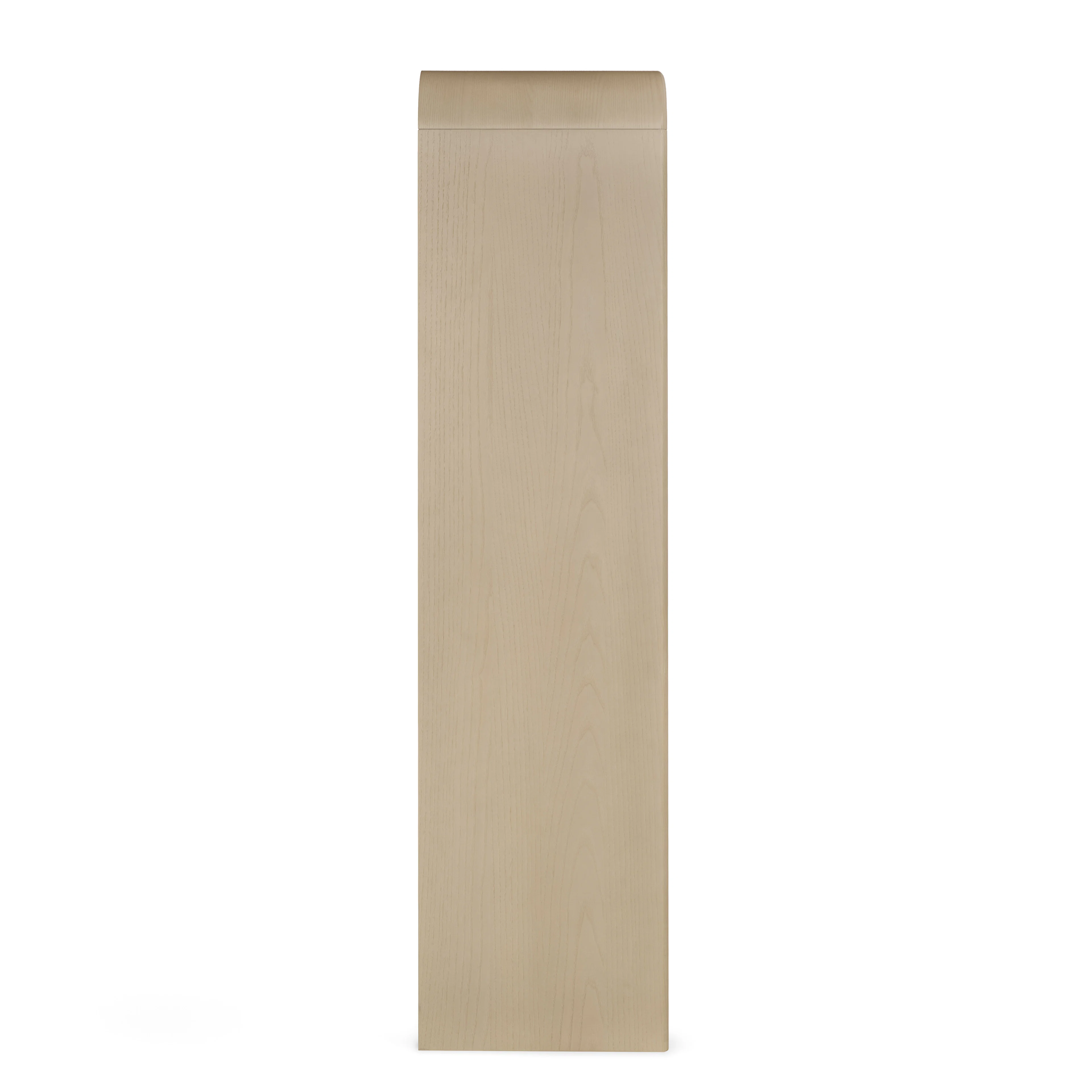 Faydra 35.5" Enclosed Bookcase - Natural Ash