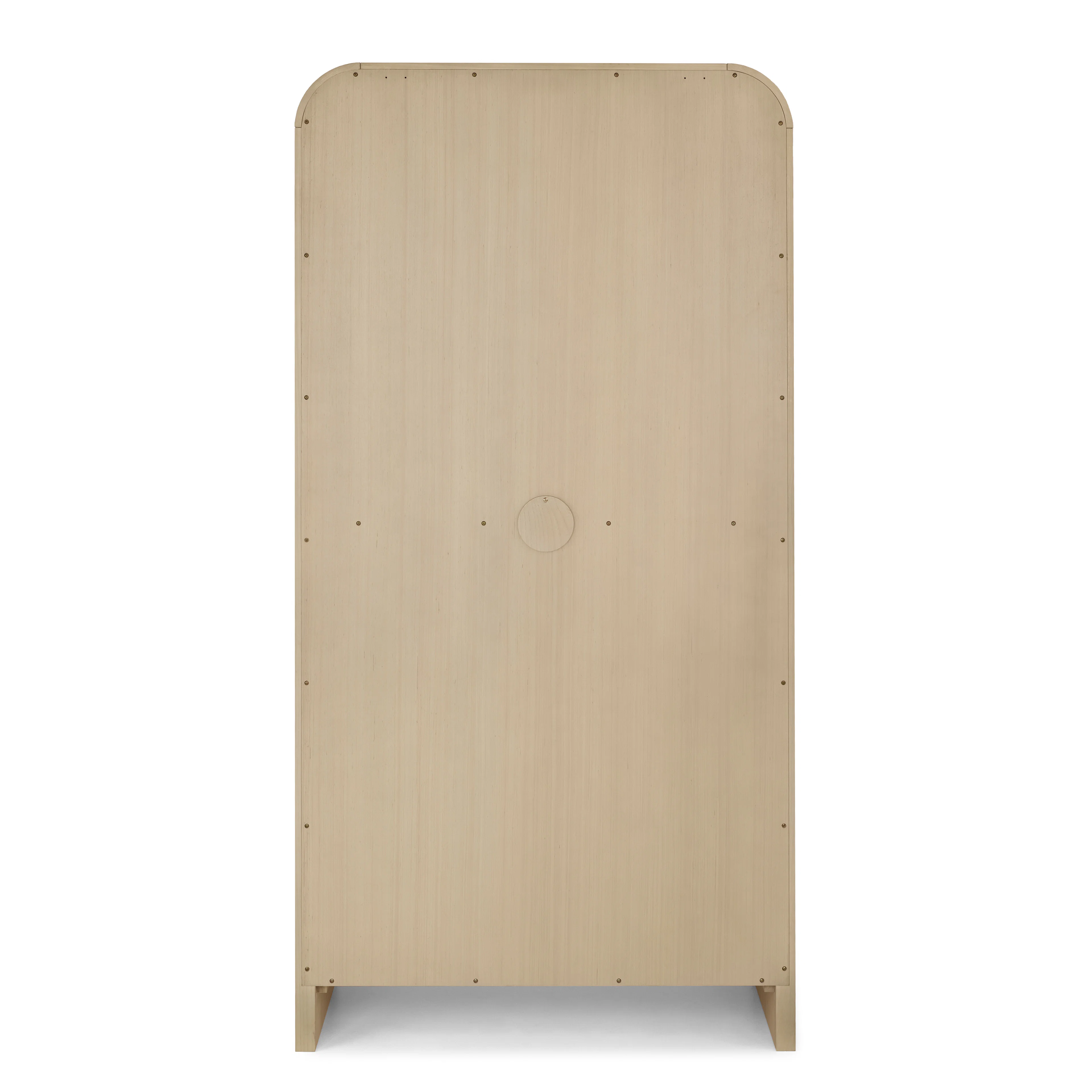 Faydra 35.5" Enclosed Bookcase - Natural Ash