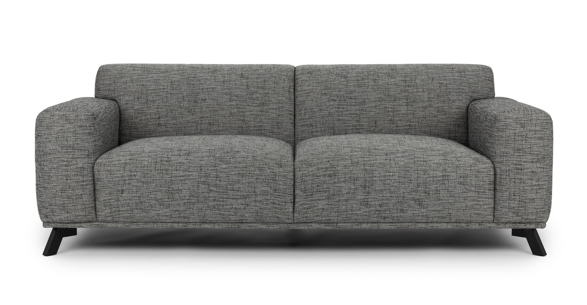 Licorice Cream Volu Fabric 3 Seater Sofa Article