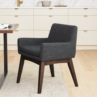 Chantel Dining Armchair - Licorice