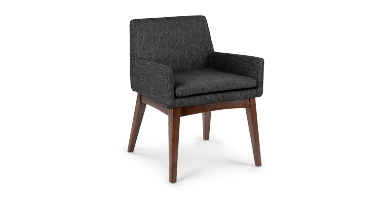 Chantel Licorice Dining Armchair - Primary View 1 of 12 (Open Fullscreen View).