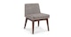 Chanel Volcanic Gray Dining Chair - Gallery View 1 of 12.