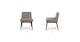 Chantel Volcanic Gray Dining Chair - Gallery View 12 of 12.
