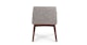 Chantel Volcanic Gray Dining Armchair - Gallery View 5 of 12.