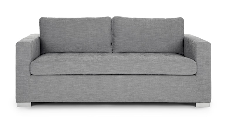 abdomen Contagious Trademark Dawn Gray Fabric 3-Seater Sofa Bed | Soma | Article