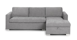 Soma Dawn Gray Right Sleeper Sectional
