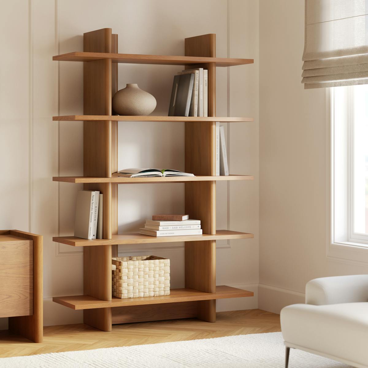 Article Torme Tall Open Bookcase