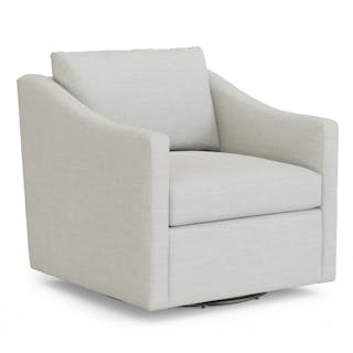 Landry 32.25" Swivel Lounge Chair - Napa Dove