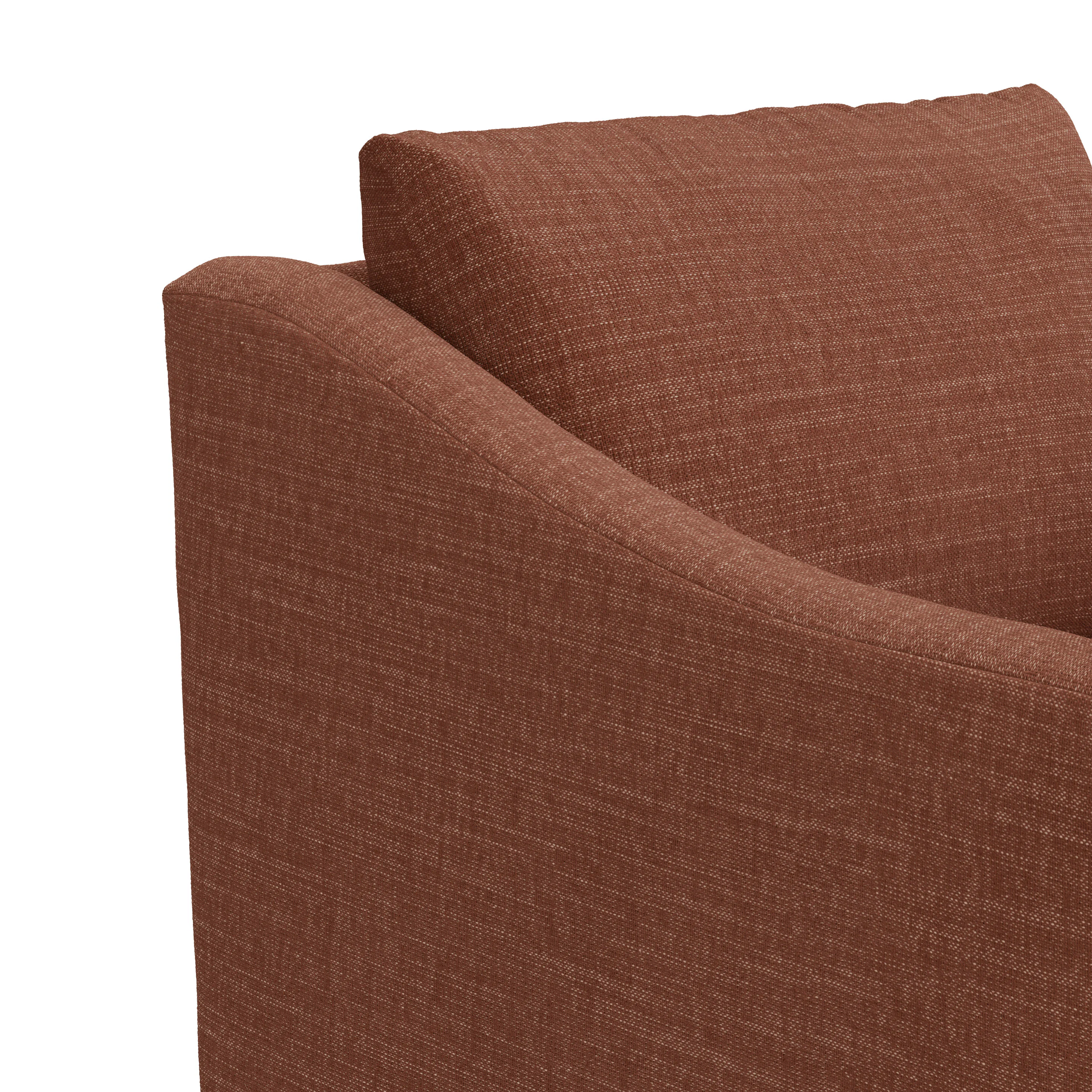 Landry 32.25" Swivel Lounge Chair - Napa Rust