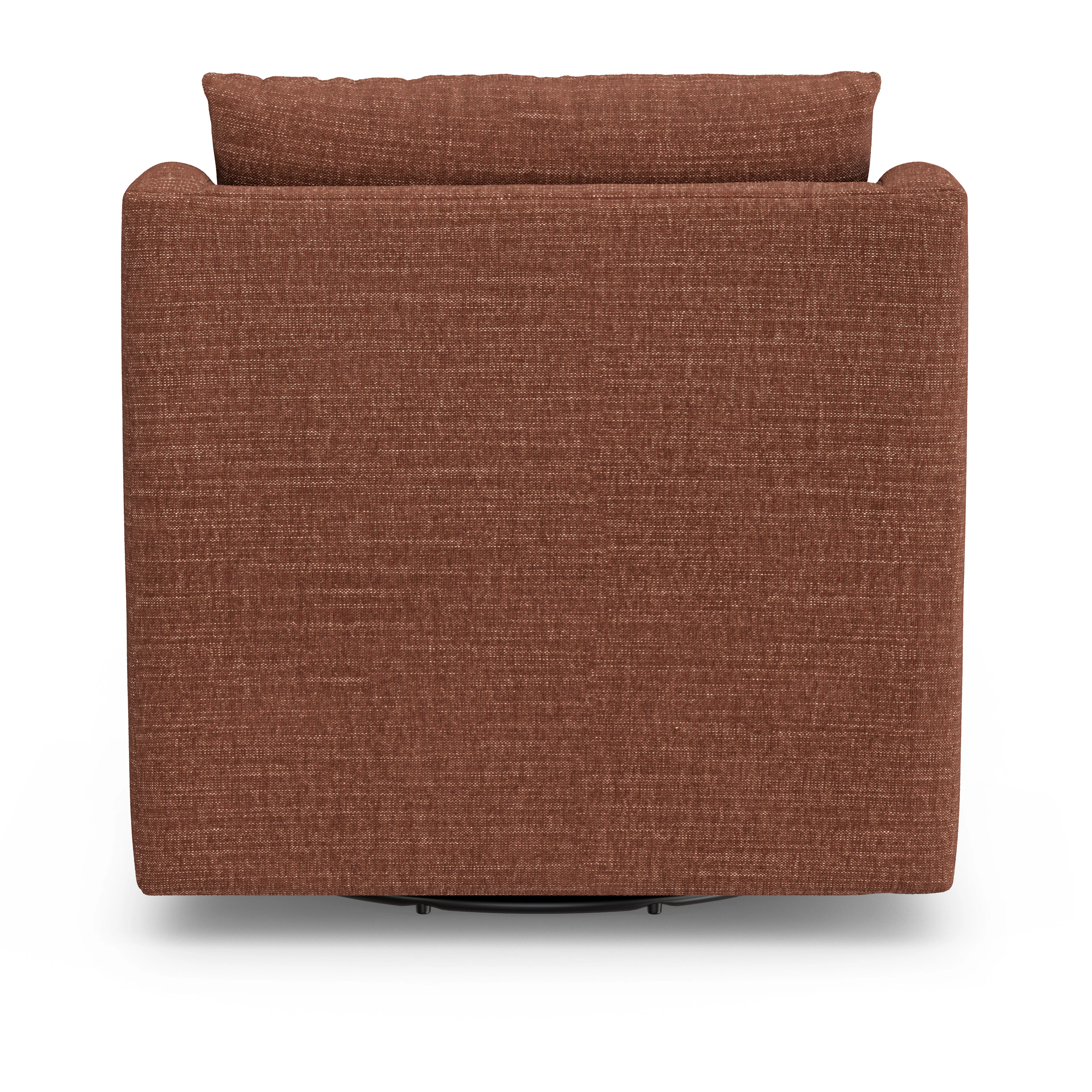 Landry 32.25" Swivel Lounge Chair - Napa Rust