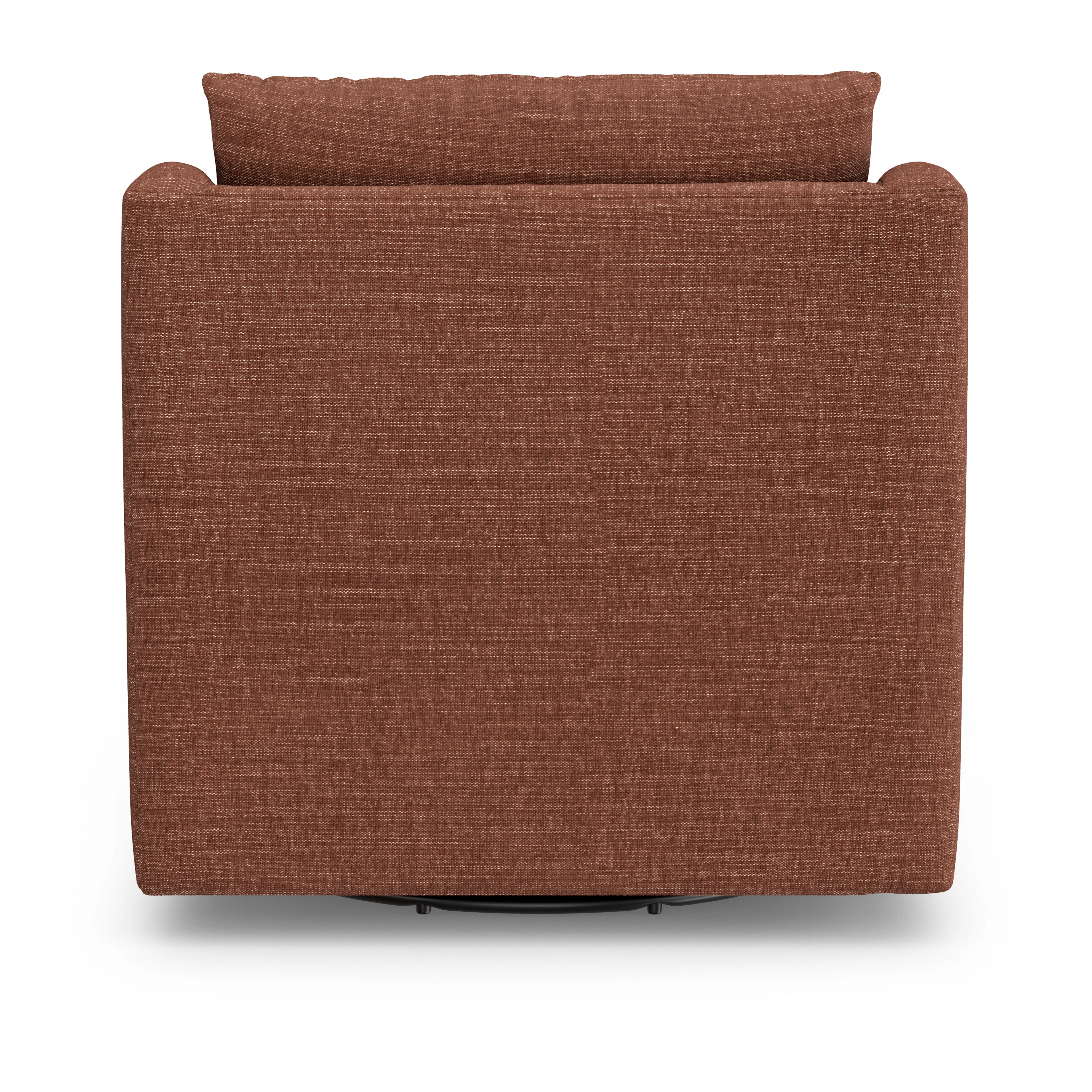 Landry 32.25" Swivel Lounge Chair - Napa Rust
