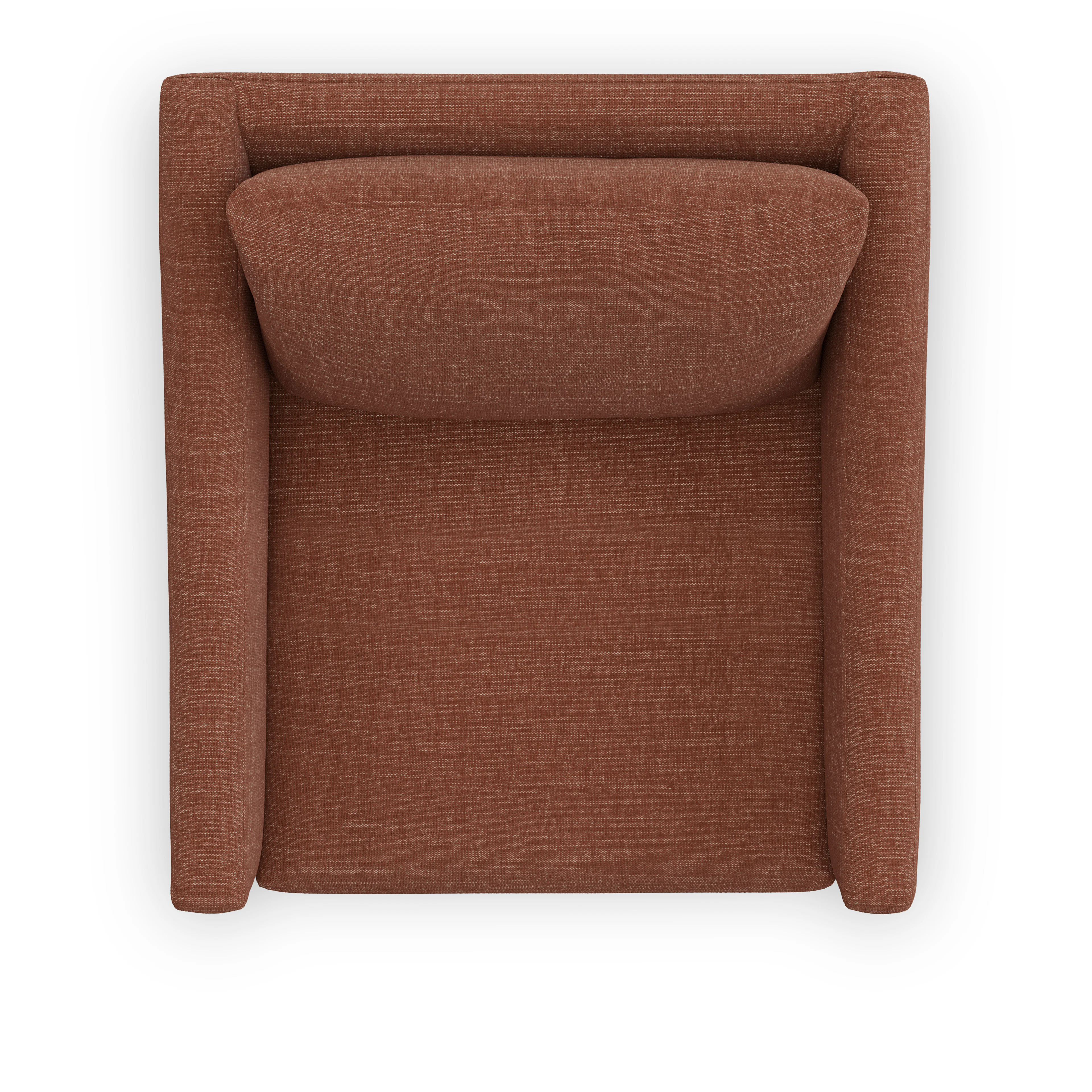 Landry 32.25" Swivel Lounge Chair - Napa Rust