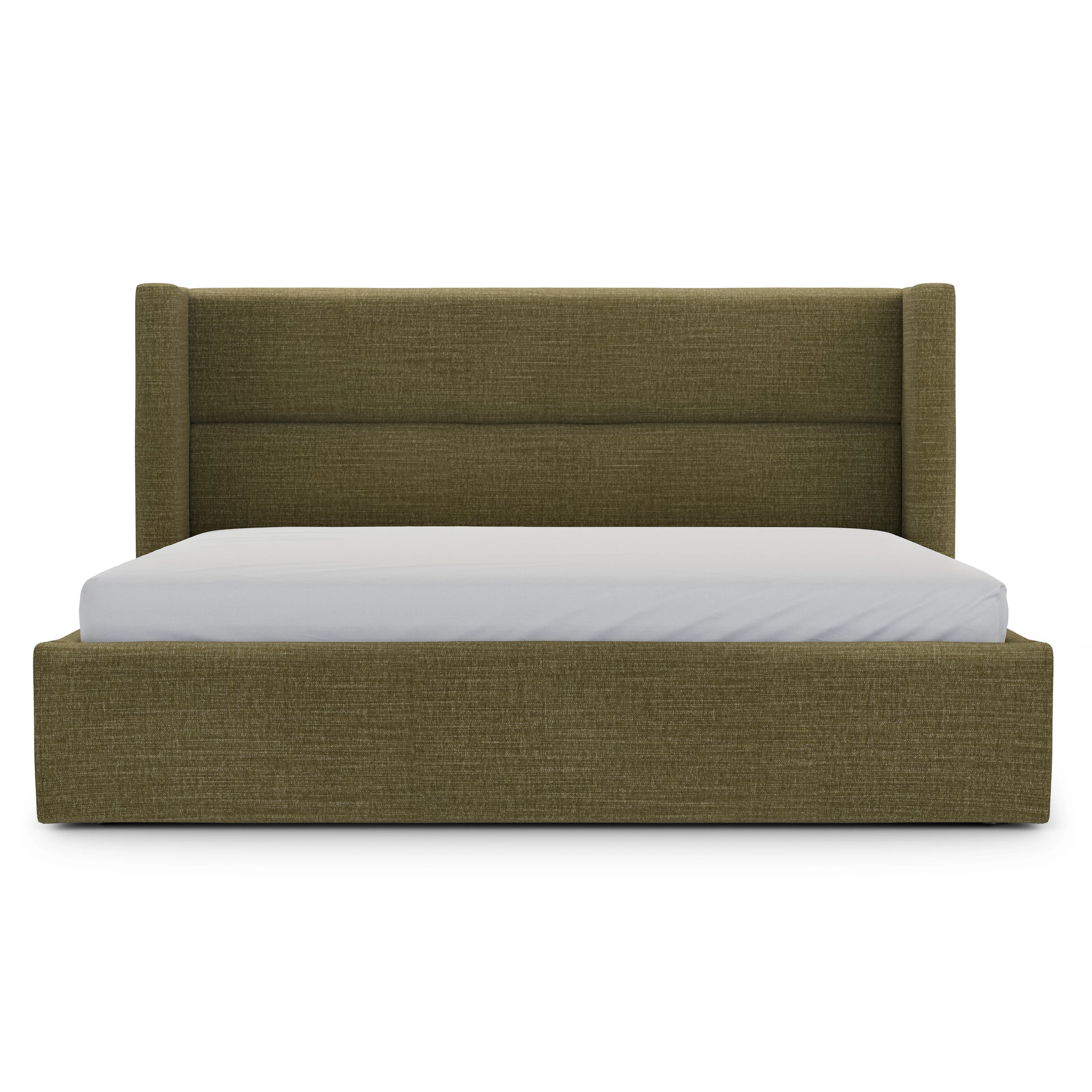 Calabri King Bed - Napa Moss