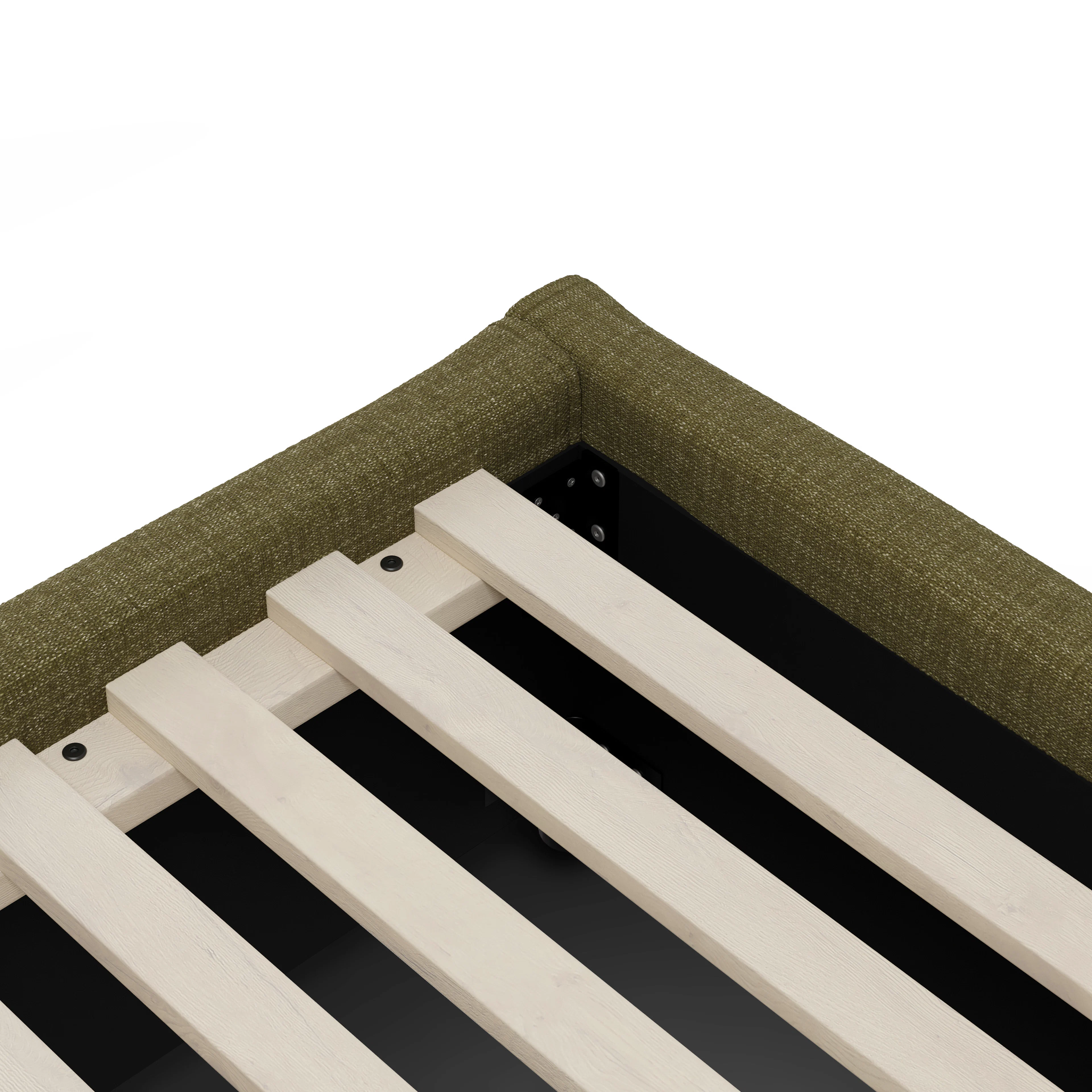 Calabri King Bed - Napa Moss