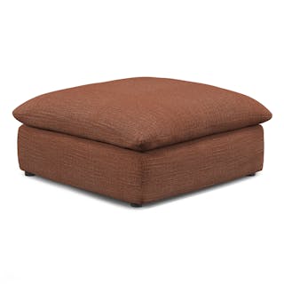 Leigh 41" Ottoman - Napa Rust