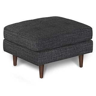 Sven 30" Ottoman - Napa Charcoal