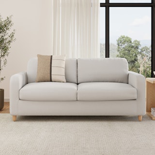 Vati 80" Sofa - Buckler Ivory