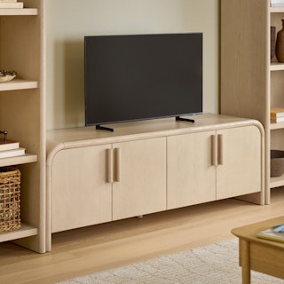 Faydra 70" Media Unit - Natural Ash