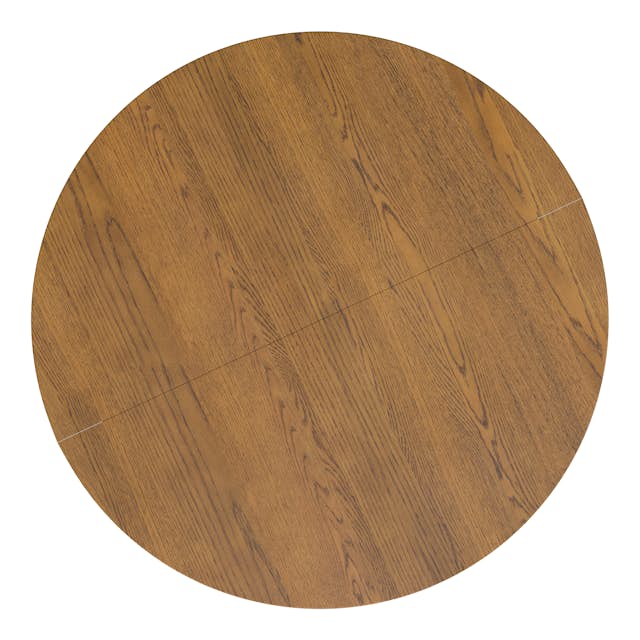 Sigrid 42.5" Storage Coffee Table - Smoked Oak