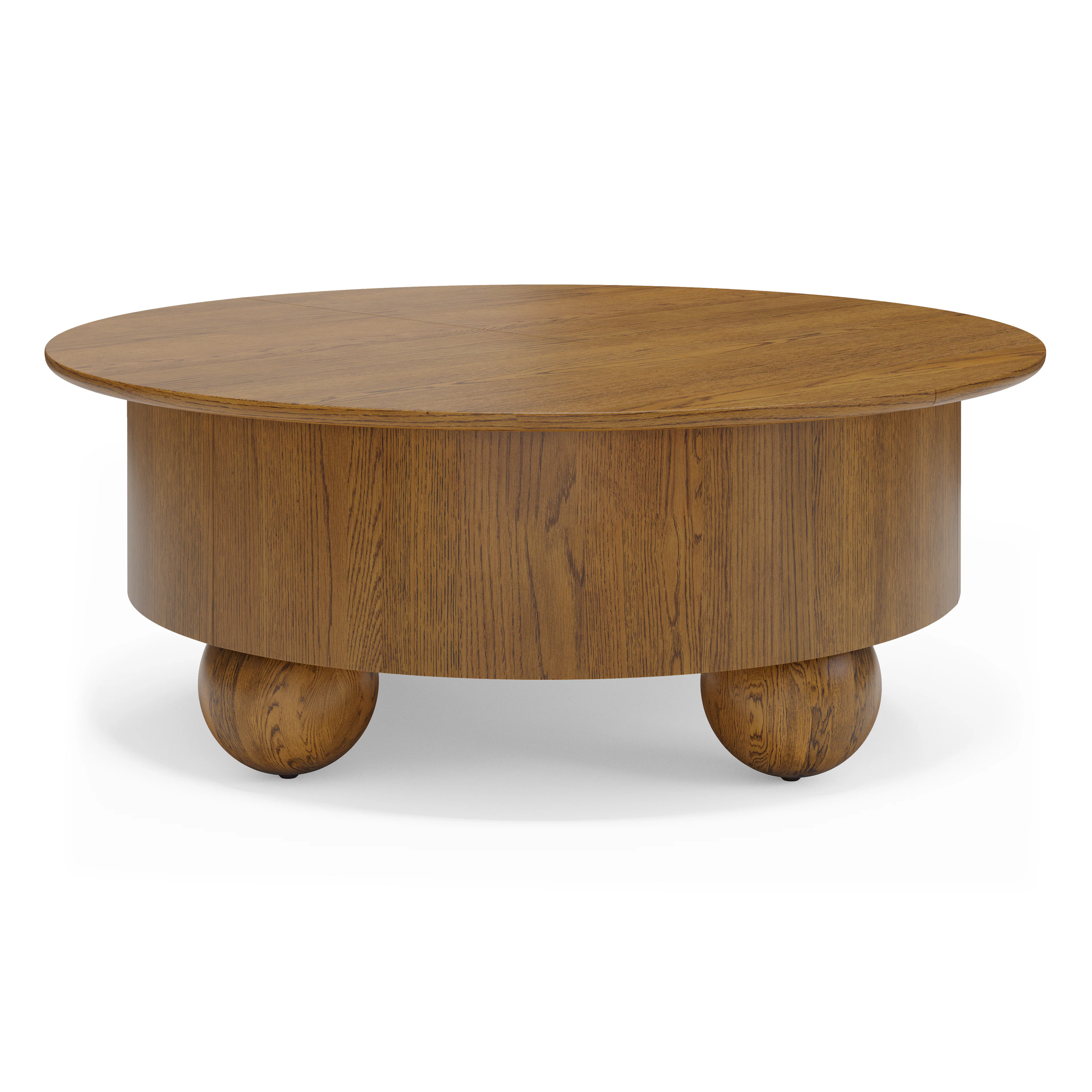 Sigrid 42.5" Smoked Oak Storage Coffee Table