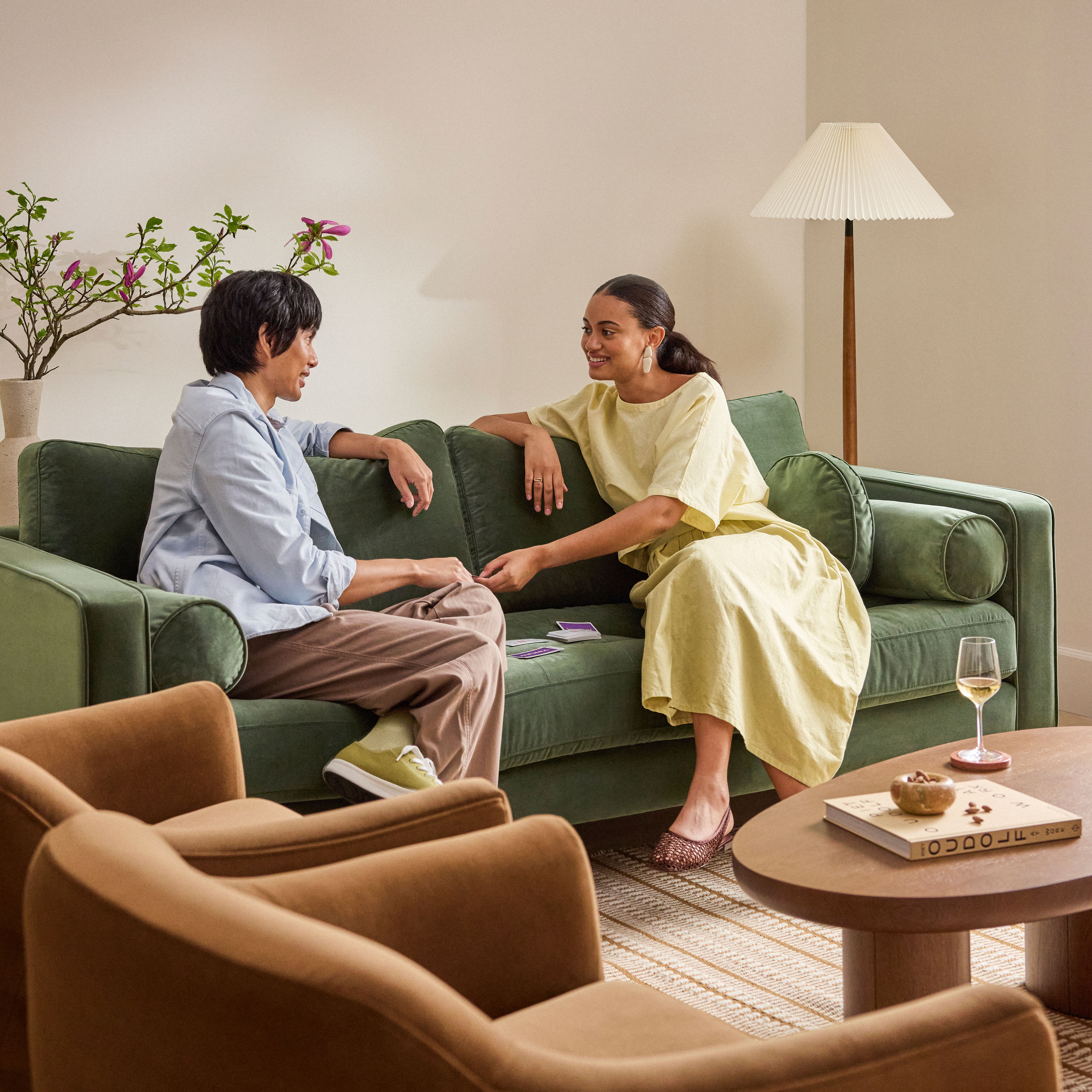 オリーブグリーン ミッドセンチュリーソファ オリーブグリーン ミッドセンチュリーソファ オリーブグリーン ミッド