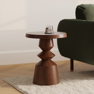 Gambit Side Table - Walnut