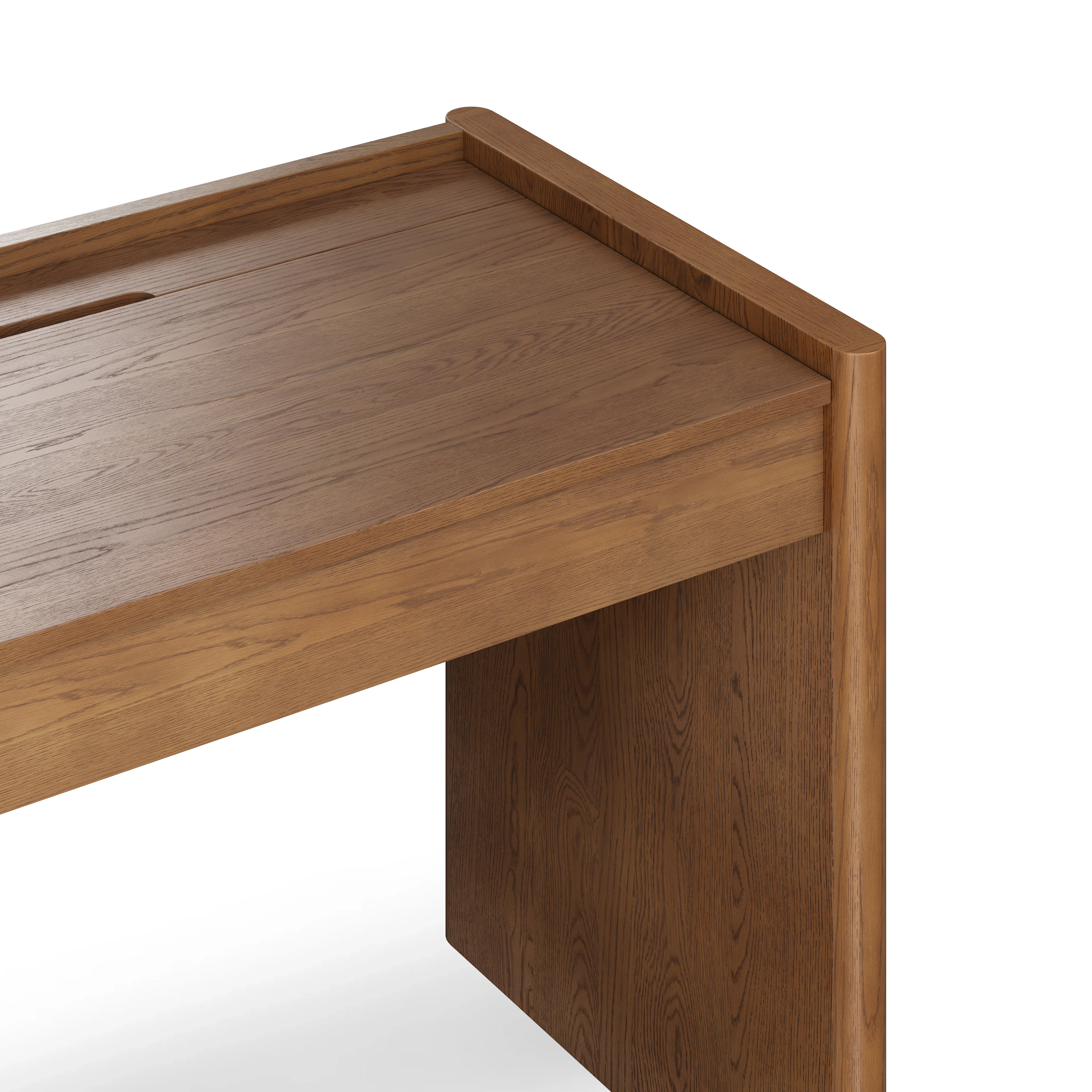 Torme 44" Adjustable Standing Desk - Smoked Oak