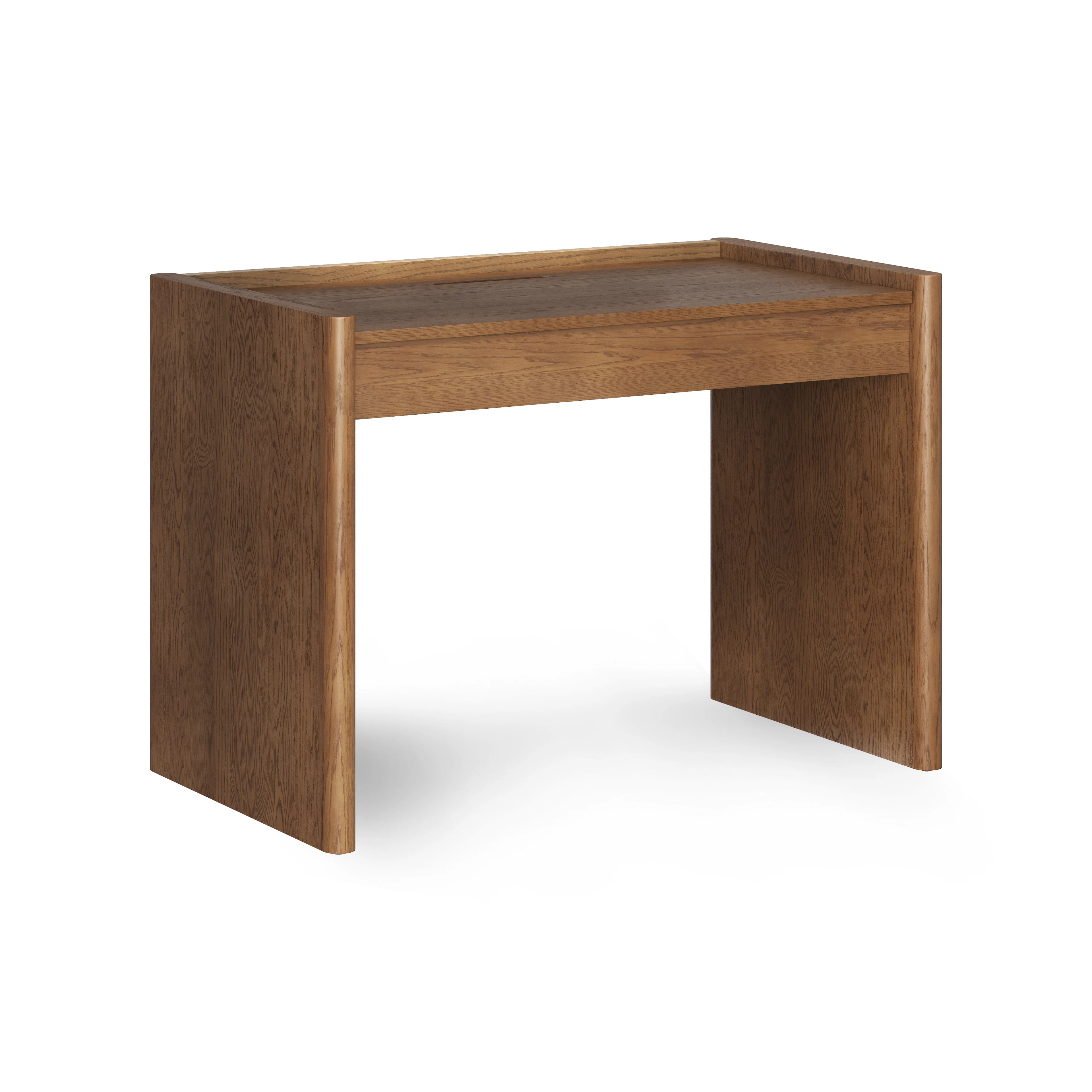 Torme 44" Adjustable Standing Desk - Smoked Oak