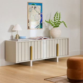 Felix 72" Media Unit - Ridge Taupe