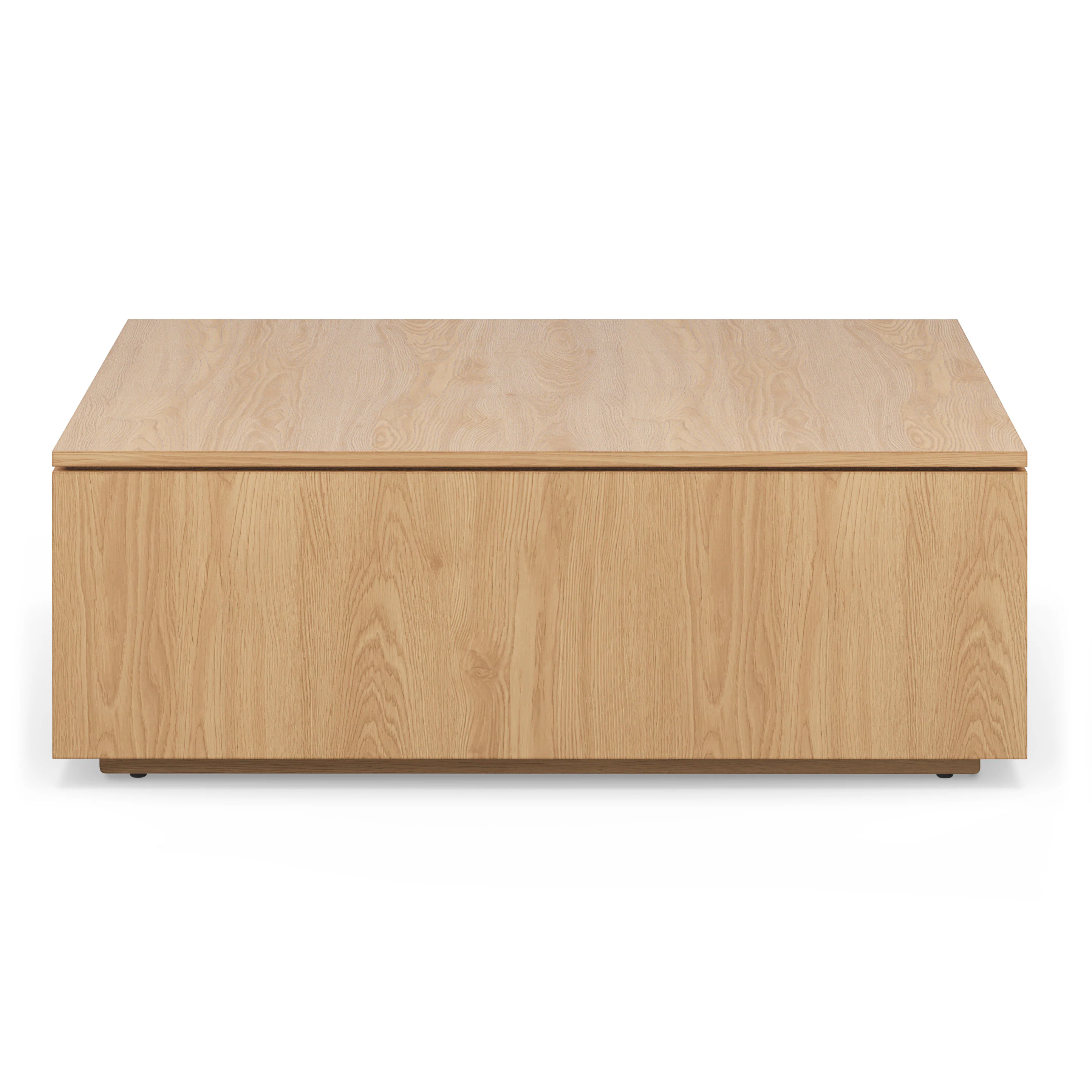 Suri 44" Square Coffee Table - White Oak