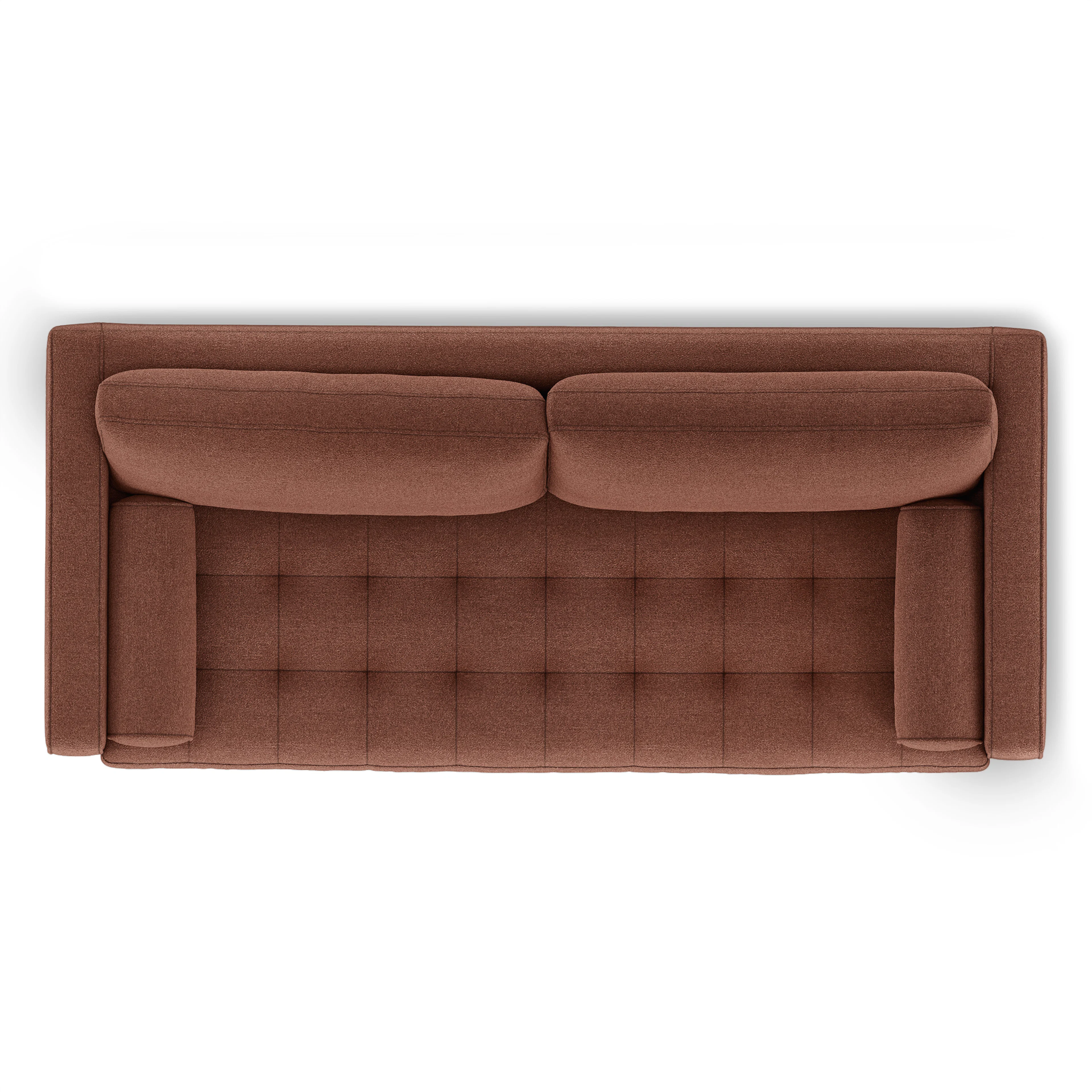 Sven 88" Tufted Sofa - Ratine Oxide