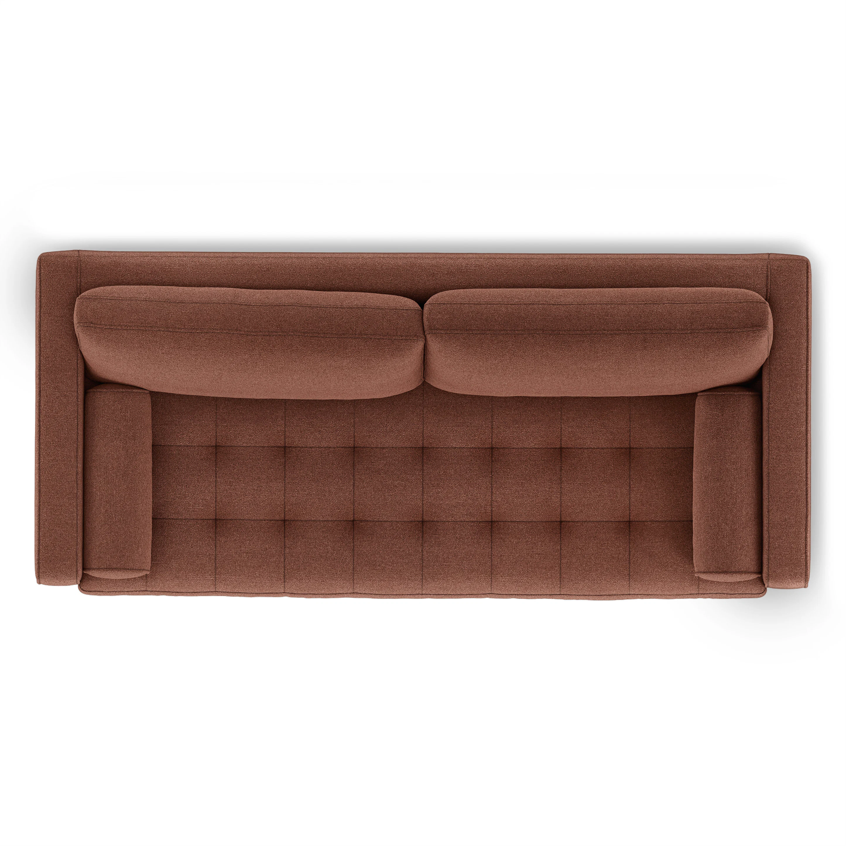 Sven 88" Tufted Sofa - Ratine Oxide
