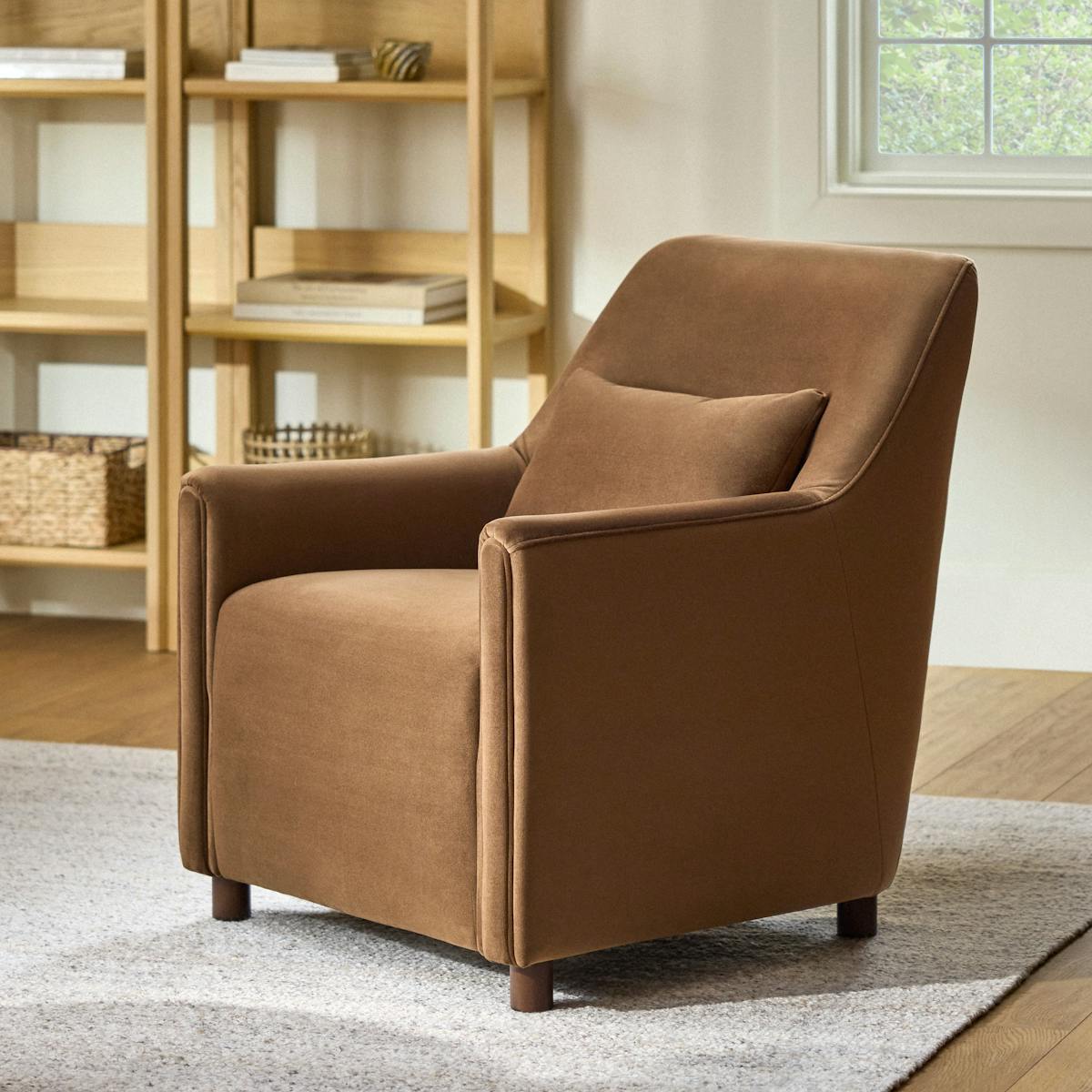 Article Winslow velvet lounge chair