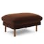The Sanders Velvet Lounge Chair x Ottoman Bundle - Gallery View 1 of 6.