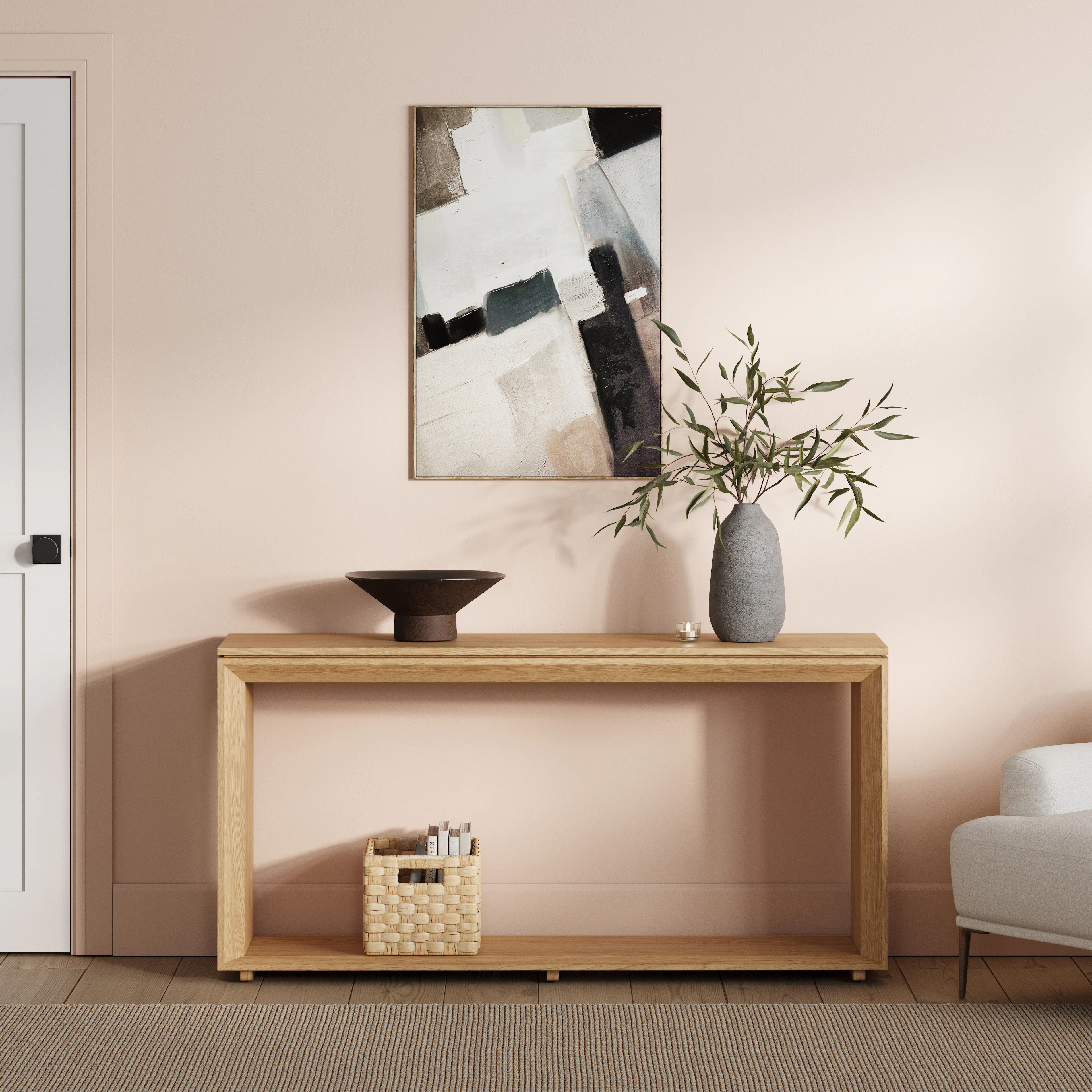 Suri 60" Console - White Oak