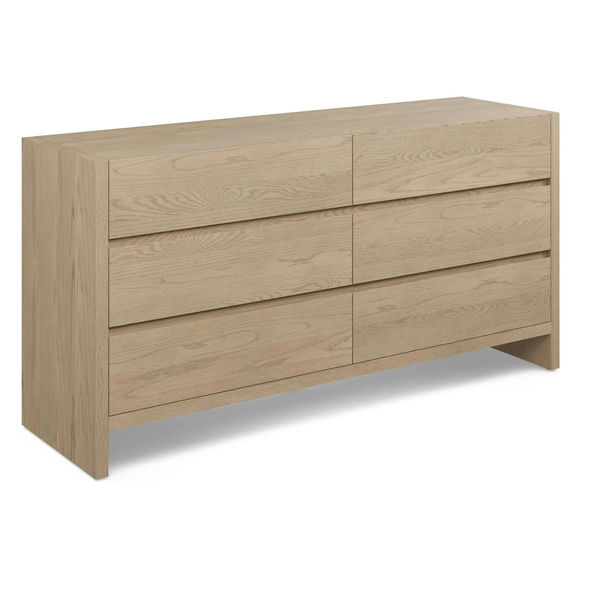 Leif White Oak 6-Drawer Double Dresser