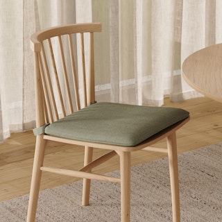 Wanda Square Seat Cushion - Welsh Green