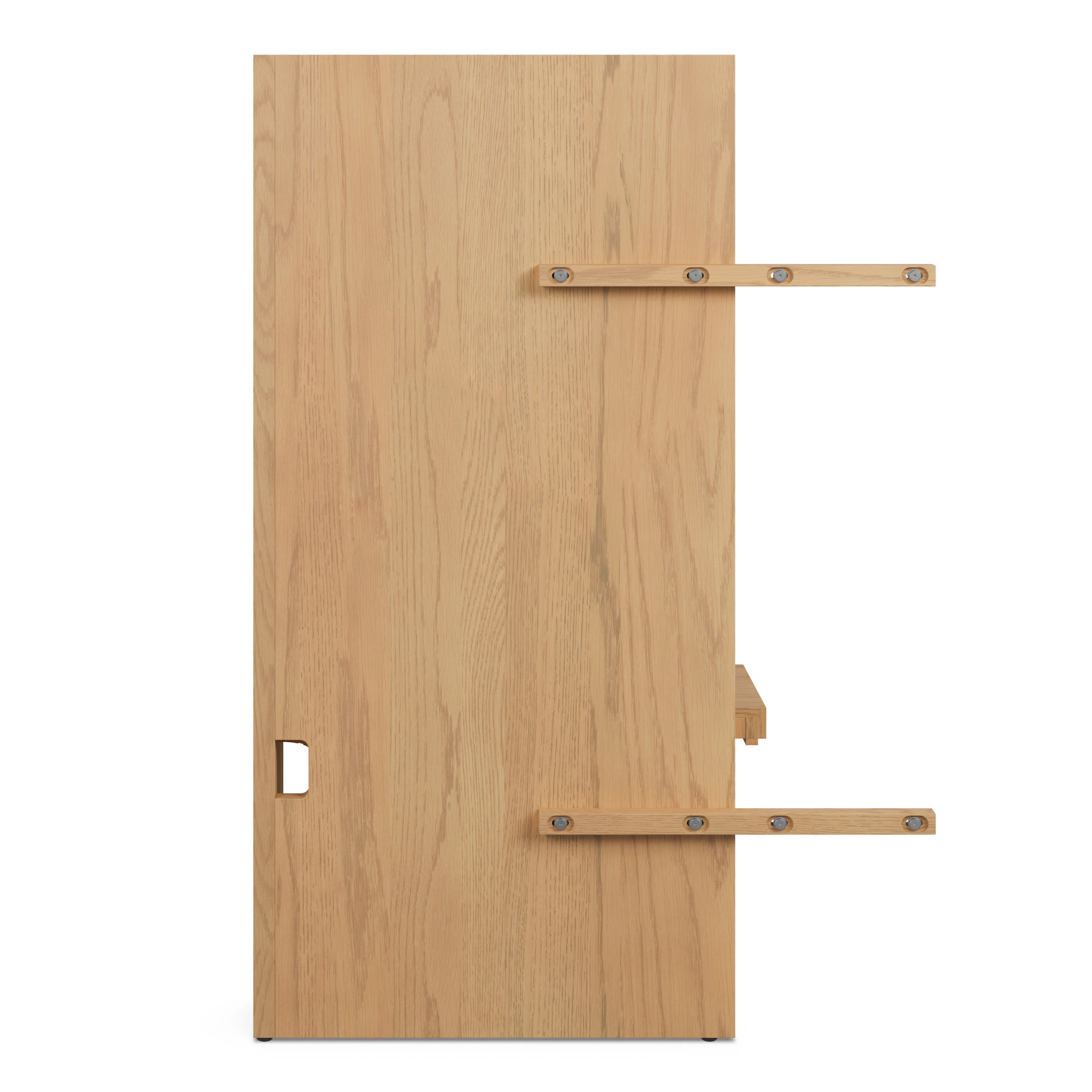 Leif Nightstand Extension Set - White Oak