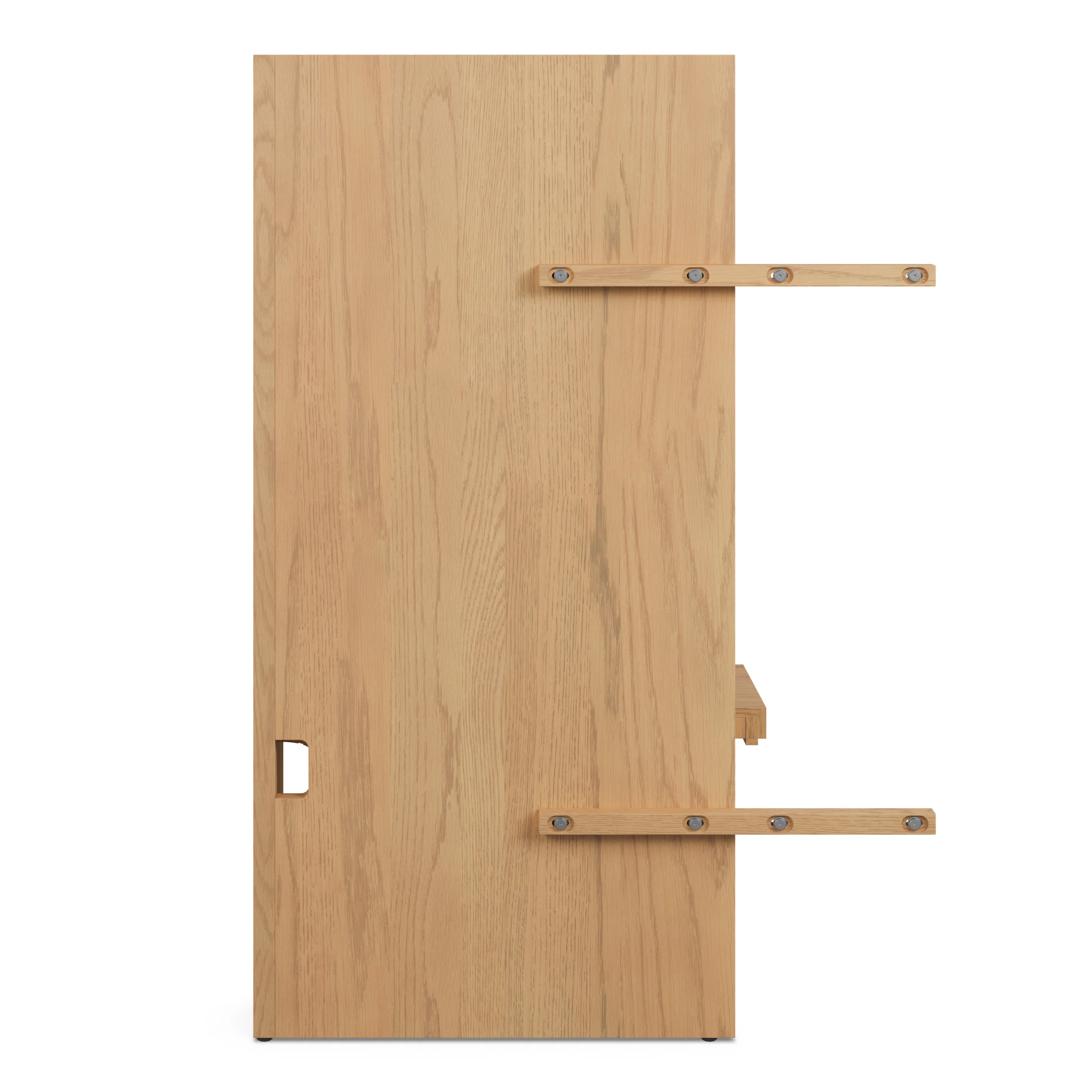 Leif Nightstand Extension Set - White Oak