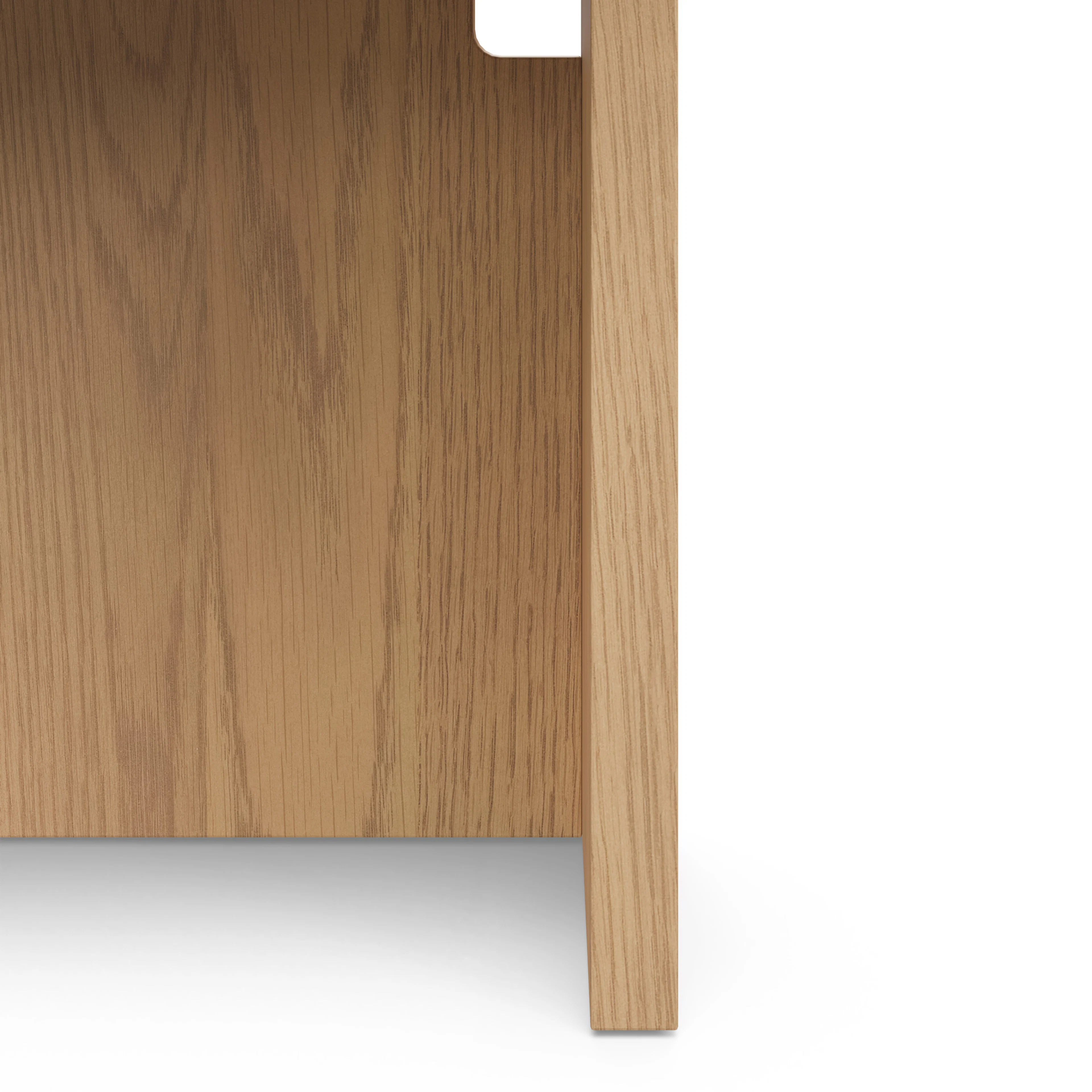 Leif Nightstand Extension Set - White Oak