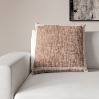 Mabel Pillow - Ochre Brown
