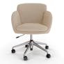 Bea Office Chair - Ratine Buff