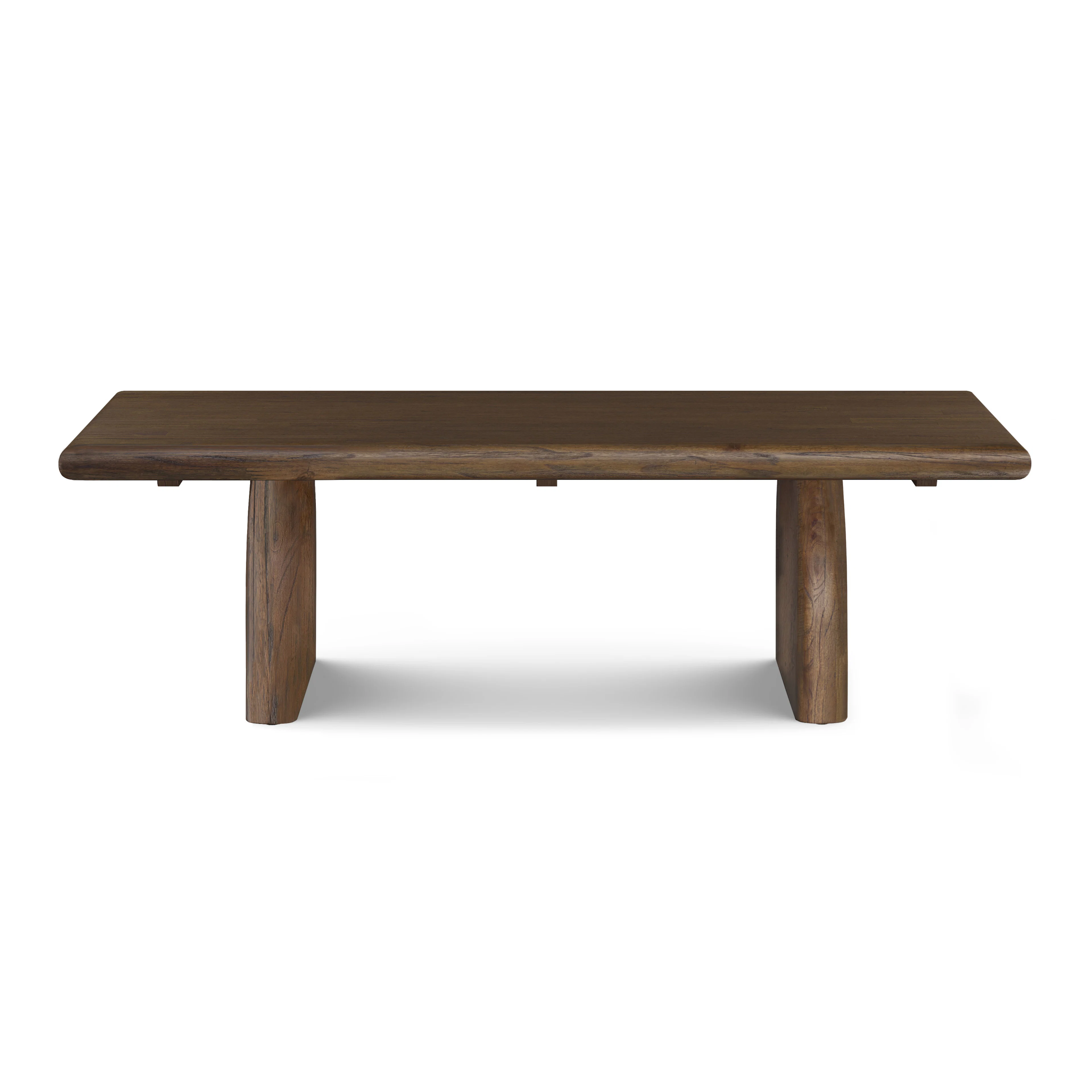 Lloyd 54" Coffee Table - Warm Brown