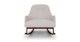 Embrace Coconut White Rocking Chair - Gallery View 1 of 11.