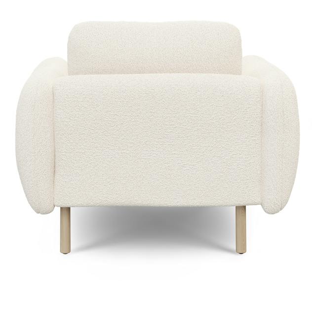 Sanders Ivory Wool Bouclé Lounge Chair | Article