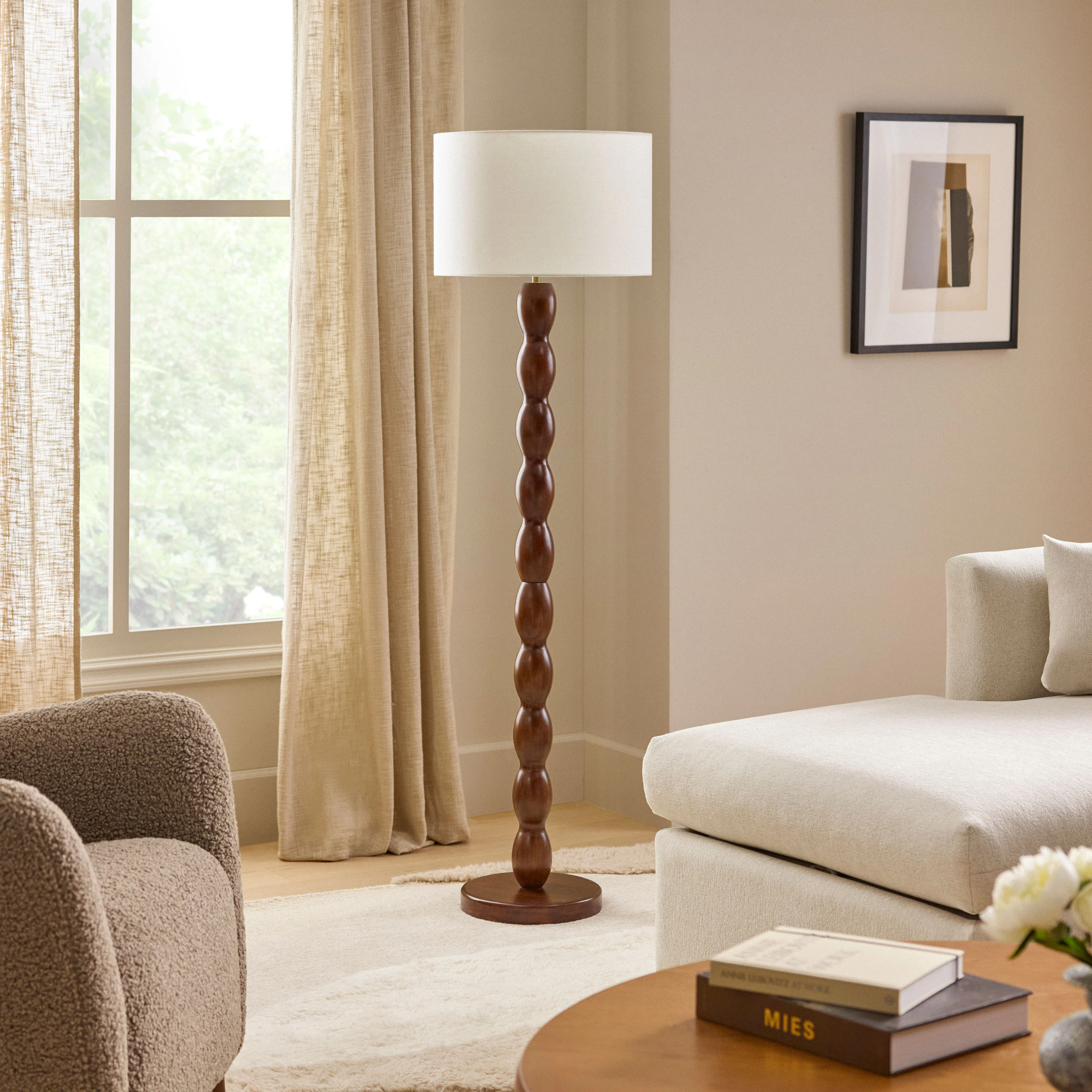 Sloane Cherry Floor Lamp - Elegant & Modern Design