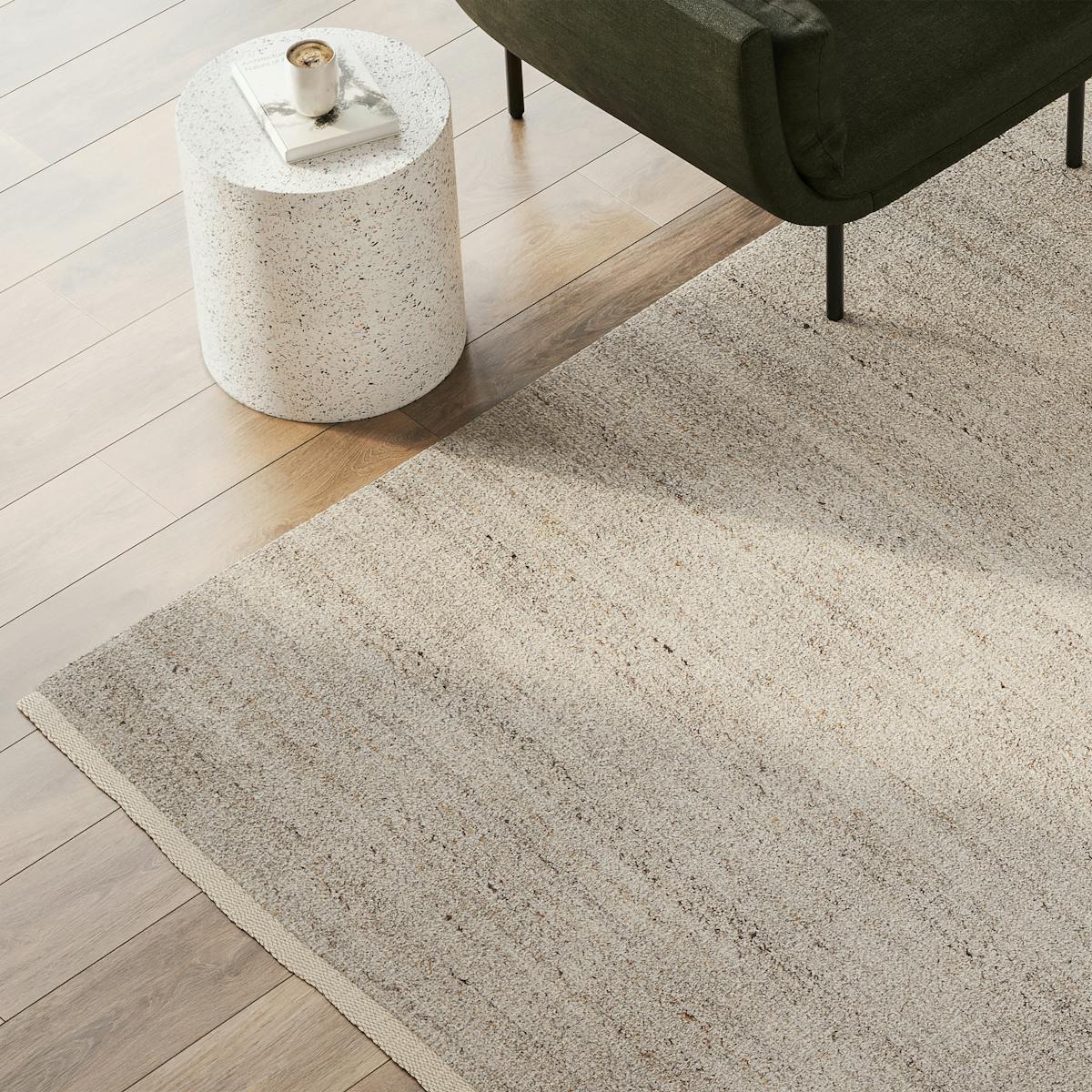 Hurley Beige Speckled Pattern Rug, 9 x 12 | Article